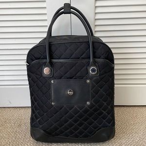 KNOMO LONDON Serra quilted wheeled trolley